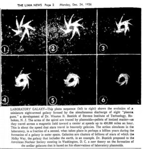 Bostick 1956-Dec-24 Laboratory Galaxy